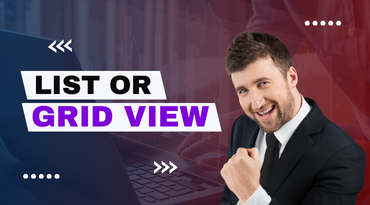 List or grid view