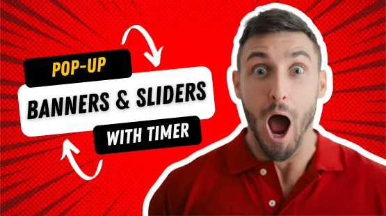 Popup Banner & Slider Timer